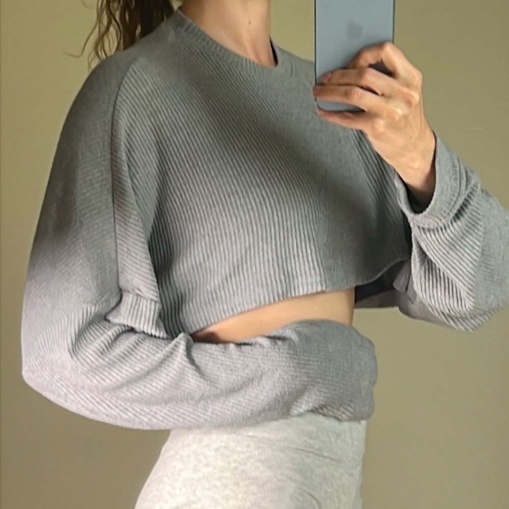 Joah Brown crop knit